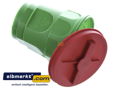 Ansicht oben links Kaiser 1227-55 Plattendecken-Grodose EH 115mm 