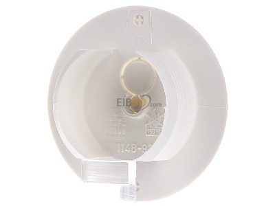 Back view Kaiser 1148-93 Cover for flush mounted box round 
