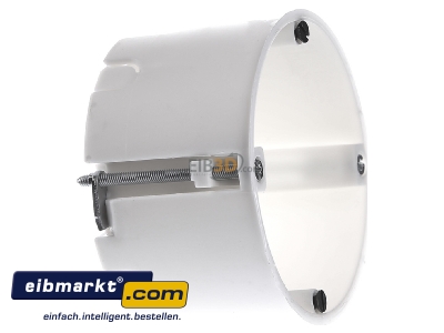 View on the left Kaiser 9068-74 Hollow wall mounted box D=68mm 
