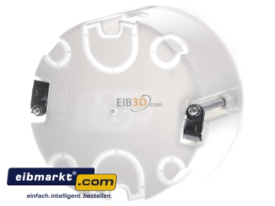 Back view Kaiser 9068-74 Hollow wall mounted box D=68mm 
