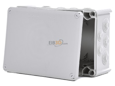 Front view OBO T 350 Surface mounted box 285x201mm 
