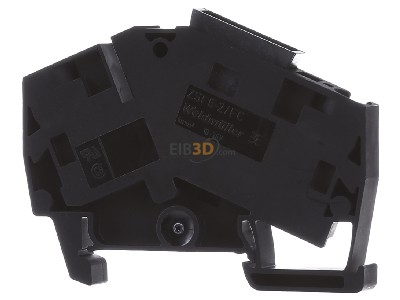 Back view Weidmller ZSI 6-2/FC LD Fuse terminal block 
