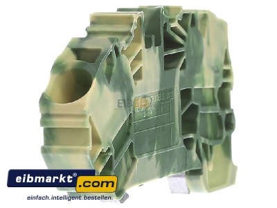 Ansicht rechts WAGO Kontakttechnik 2016-7607 Schutzleiterklemme 16qmm gr-ge 