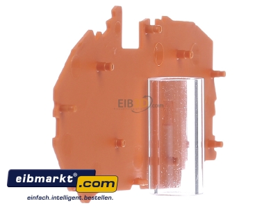 Ansicht rechts WAGO Kontakttechnik 2016-7692 Abschlussplatte orange 