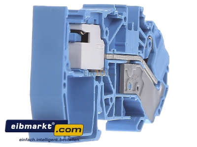 View on the left WAGO Kontakttechnik 2016-7714 Neutral disconnect terminal block 12mm
