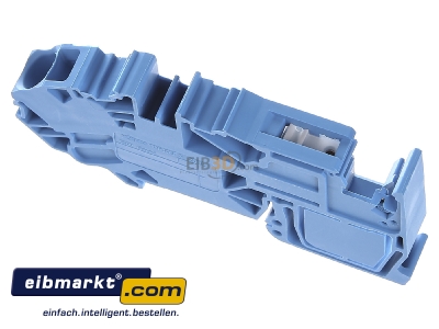 Top rear view WAGO Kontakttechnik 2016-7714 Neutral disconnect terminal block 12mm
