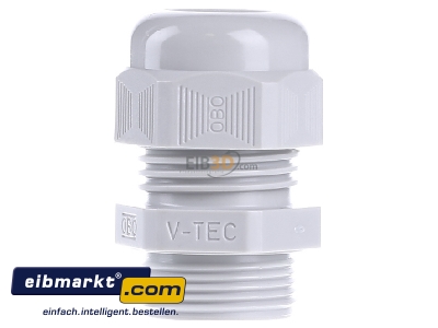Front view OBO Bettermann Vertr 2024756 Cable gland / core connector PG16
