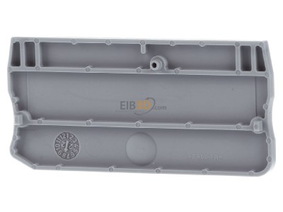 Front view Phoenix D-PT 2,5-MT End/partition plate for terminal block 
