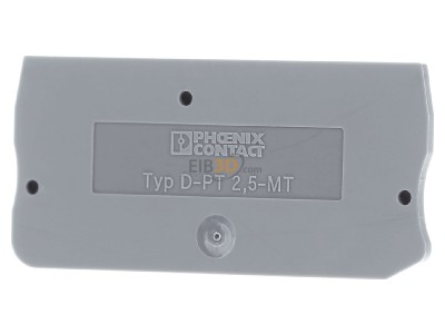 Back view Phoenix D-PT 2,5-MT End/partition plate for terminal block 
