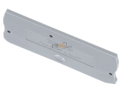 Top rear view Phoenix D-PT 2,5-MT End/partition plate for terminal block 
