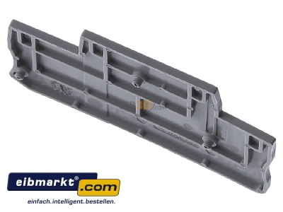 Top rear view Phoenix Contact D-PTTB 2,5 End/partition plate for terminal block 
