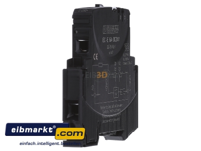 Ansicht links Phoenix Contact EC-E  6A DC24V Sicherungsautomat 