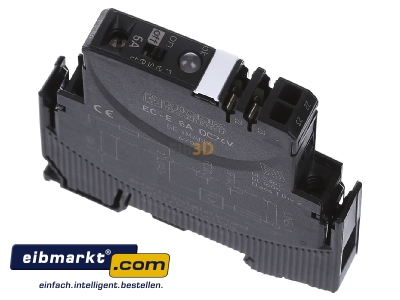Ansicht oben vorne Phoenix Contact EC-E  6A DC24V Sicherungsautomat 