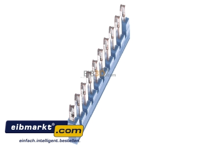 Ansicht oben rechts Phoenix Contact FBS 10-4 BU Querverbinder/Brcke Polzahl: 10, blau 