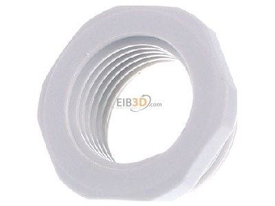 Front view Kleinhuis 1893M2016 Adapter ring M16 / M20 plastic 
