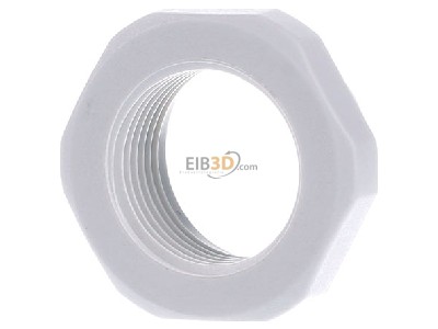 Front view Kleinhuis 1893M2520 Adapter ring M20 / M25 plastic 
