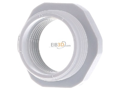 Back view Kleinhuis 1893M2520 Adapter ring M20 / M25 plastic 
