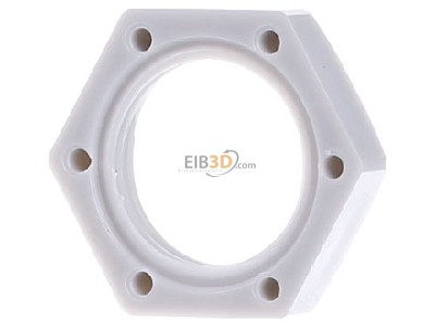 Back view Kleinhuis 3420M16 Locknut for cable screw gland M16 

