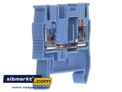 Ansicht links Phoenix Contact PT 2,5 BU Durchgangsreihenklemme 0,14-4qmm, 5,2mm, bl 