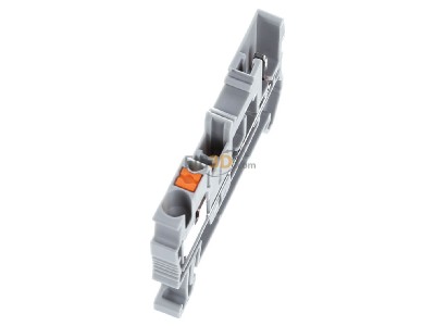 Ansicht oben links Phoenix PT 2,5/1P Durchgangsreihenklemme 0,14-4qmm, 5,2mm, gr 
