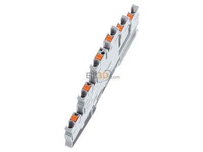 Ansicht oben rechts Phoenix PT 2,5-3L Durchgangsreihenklemme 0,14-4mm�, 5,2mm, grau, 