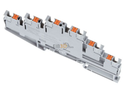 Ansicht oben hinten Phoenix PT 2,5-3L Durchgangsreihenklemme 0,14-4mm�, 5,2mm, grau, 
