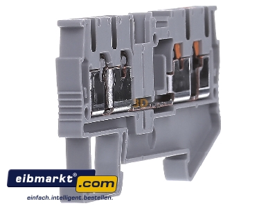 Ansicht links Phoenix Contact PT 2,5-QUATTRO Durchgangsreihenklemme 0,14-4qmm, 5,2mm, gr 