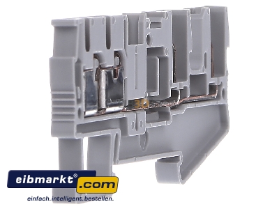Ansicht links Phoenix Contact 3209662 Durchgangsreihenklemme 0,14-4qmm, 5,2mm, gr PT 2,5-QUATTRO/2P