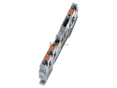 Ansicht oben links Phoenix PT 2,5-TWIN-TG Durchgangsreihenklemme 0,14-4qmm, 5,2mm, gr 