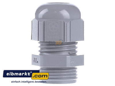 Front view Lapp Zubehr ST Pg11 R7001 SGY Cable screw gland

