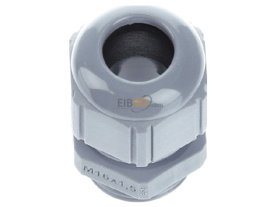 View up front Lapp ST-M16x1,5 R7001 SGY Cable gland / core connector M16 
