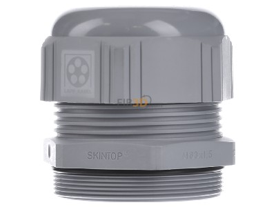 Front view Lapp ST-M63x1,5 R7001 SGY Cable gland / core connector M63 
