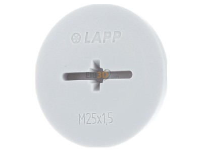 Frontansicht Lapp BLK-M 25x1,5 LGY7035 Blindverschraubung SKINDICHT 