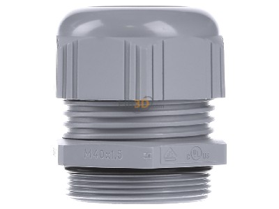 Front view Lapp STR-M40x1,5 R7001SGY Cable gland / core connector 
