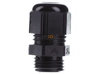 View on the right Lapp ST-M16x1,5 R9005 BK Cable gland / core connector M16 
