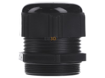 Back view Lapp ST-M50x1,5 R9005 BK Cable gland / core connector M50 
