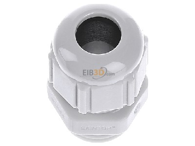 View top left Lapp ST-M12x1,5 R7035 LGY Cable gland / core connector M12 
