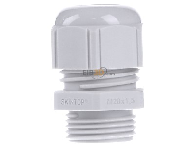 Back view Lapp ST-M20x1,5 R7035 LGY Cable gland / core connector M20 
