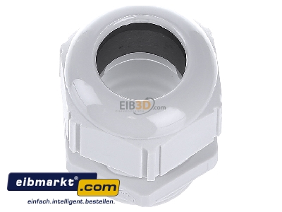 Top rear view Lapp Zubehr ST-M25x1,5 R7035 LGY Cable screw gland M25 - 
