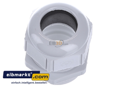 Top rear view Lapp Zubehr ST-M32x1,5 R7035 LGY Cable screw gland M32
