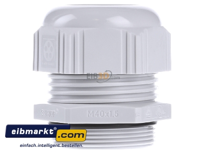 Ansicht links Lapp Zubehr ST-M40x1,5 R7035 LGY Kabelverschraubung SKINTOP 
