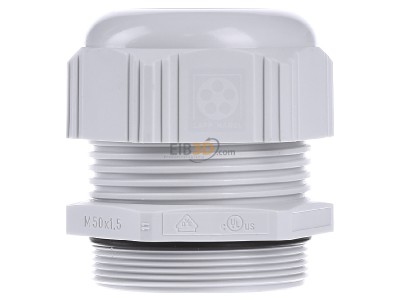 View on the right Lapp ST-M50x1,5 R7035 LGY Cable gland / core connector M50 
