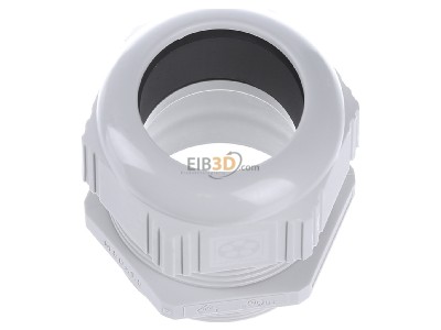 View top right Lapp ST-M50x1,5 R7035 LGY Cable gland / core connector M50 
