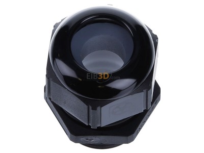 View top left Lapp STR-M25x1,5 R9005 BK Cable gland / core connector 
