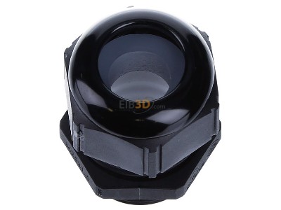 View top right Lapp STR-M25x1,5 R9005 BK Cable gland / core connector 
