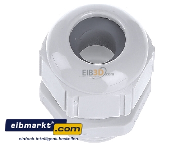 View top left Lapp Zubehr STR-M20x1,5 R7035LGY Cable screw gland - 
