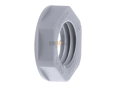 View on the left Lapp GMP-GL-M12x1,5 R7001 Locknut for cable screw gland M12 
