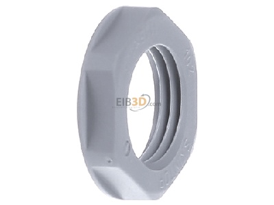 View on the left Lapp GMP-GL-M16x1,5 R7001 Locknut for cable screw gland M16 
