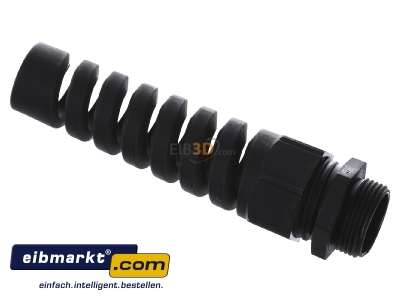 Top rear view Lapp Zubehr BS-M25x1,5 R9005 BK Cable screw gland M25
