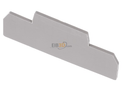 View up front Weidmller ZAP/TW ZDK1.5 End/partition plate for terminal block 
